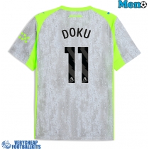 Manchester City Jeremy Doku #11 Replica Third Shirt 2025-26 Short Sleeve